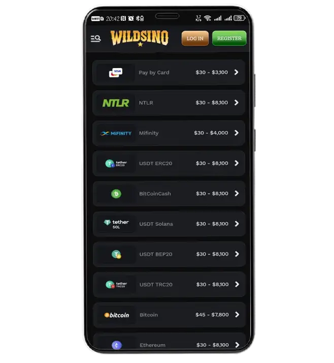 Deposit / cashier